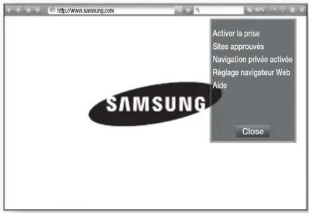 SAMSUNG HTF9730W - Utilisation du menu réglage - 1