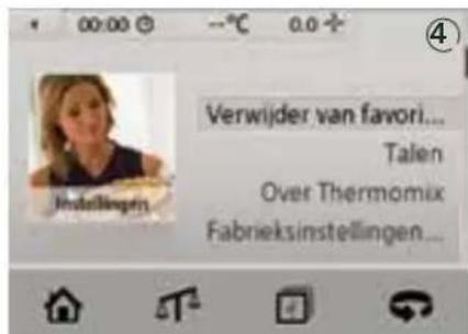 Thermomix TM5 - Favorieten beheren - 4