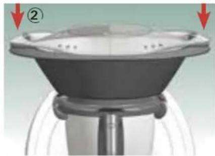 Thermomix TM5 - Danger de brûlure par projection d'aliments chauds - 2
