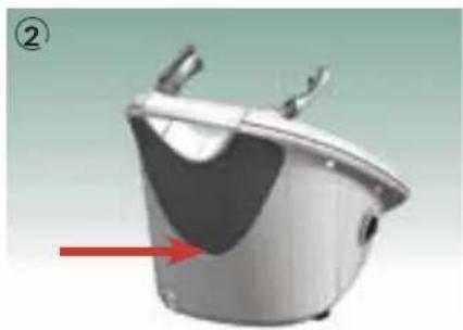 Thermomix TM5 - Changing the protection grid at the back - 1