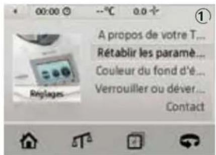 Thermomix TM5 - Changer le fond d'écran - 1