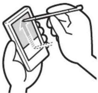 SONY PEGTJ25 - Personnalisation des activités du trace de stylet plein écran - 1