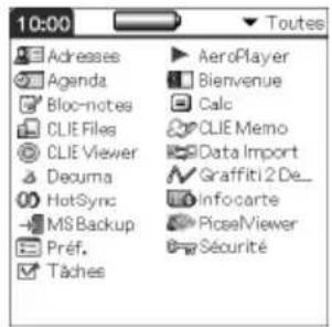 SONY PEGTJ25 - Tapez sur [OK]. - 1