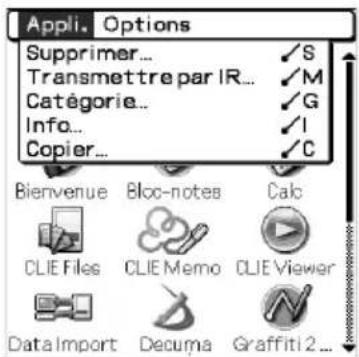 SONY PEGTJ25 - Modification des préférences relatives à l'utilisation du navigateur Jog Dial™ et des boutons (Gauge/Droite) dans l'écran de démarriage. - 1