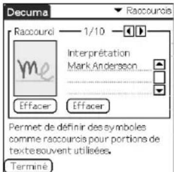 SONY PEGTJ25 - Modification des paramètres Decuma Input - 1