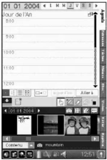 01 01 2004 Jour de l'An 8:00 9:00 10:00 11:00 12:00 Agente Attention Fiction Balance After Aller à 01 01 2004 Contenu mountain 12:51