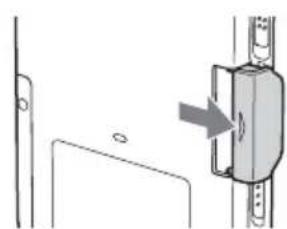 SONY PEGTH55 - ▶Insertion du support « Memory Stick » - 1