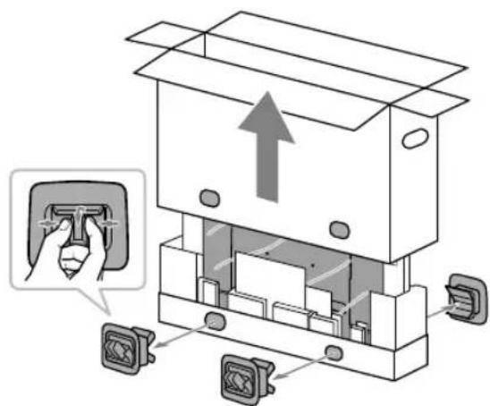 SONY SUWL845 - ПодгOTOBКУCTaHOBKe TeJIeВn3opa - 2