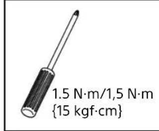 SONY SUWL845 - Ferramentas necessarias - 2