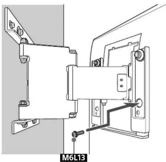 SONY SUWL845 - Installazione della TV sulla parete - 7