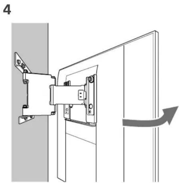 SONY SUWL845 - Montera TV:n på vagggen - 4