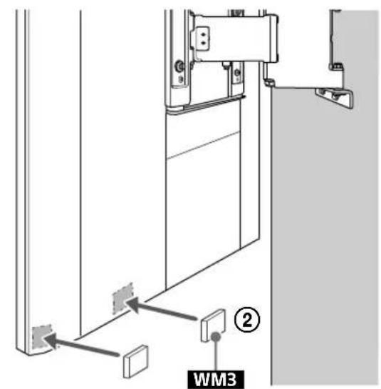 SONY SUWL845 - Installation des Fernsehgeräts an der Wand - 11
