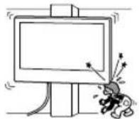 SONY SUWL845 - He yctaHabnBaTe KPOHHTeH dIa HAcTeHHoY cTaNOBKn Ha TaKHX CTeHax, rKeKpa TeJeBn3opa 6yDyT BbICTyNaTb 3a Kpa CTehbl. - 1