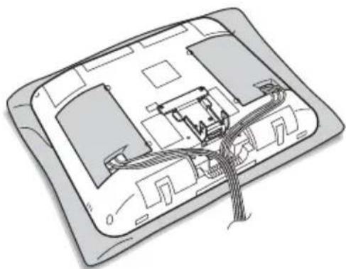 SONY SUW210 - Attach the rear cover. - 2