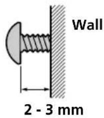 SONY SUW210 - Insert four of the screws you prepared at the positions marked in Step 2 (page 4). - 2