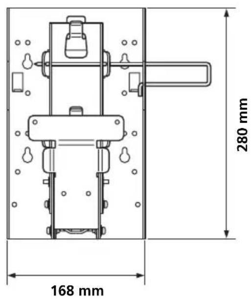 168 mm 280 mm