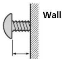 SONY SUW100 - Insert four of the screws you prepared at the positions marked in Step 2 (page 4). - 2