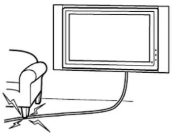 SONY SUPW2 - Achten Sie darauf, das Netzkabel und das Verbindungskabel nicht einzukommen. - 1