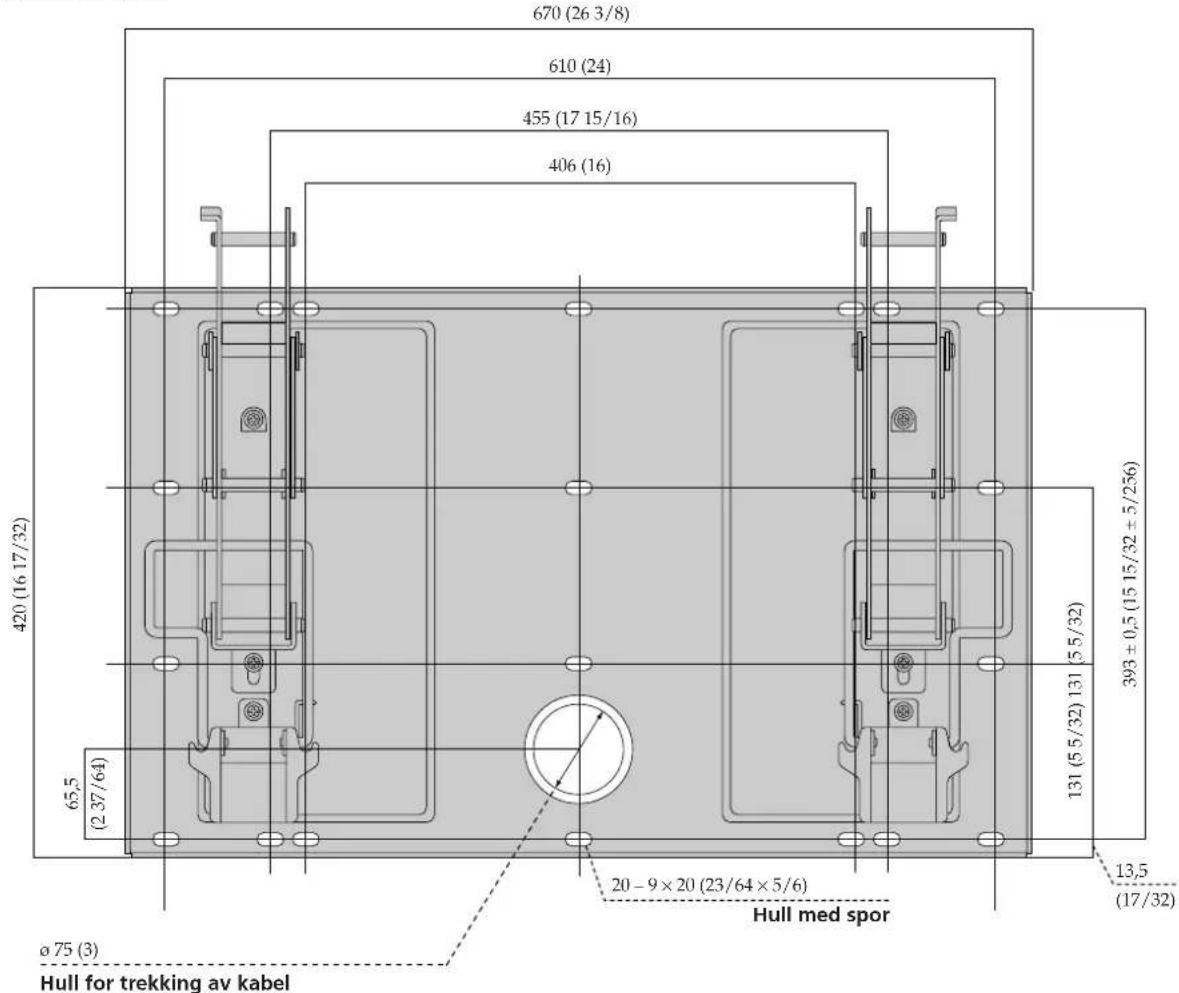 SONY SUPW3M - Måldiagram for veggbehandling - 1