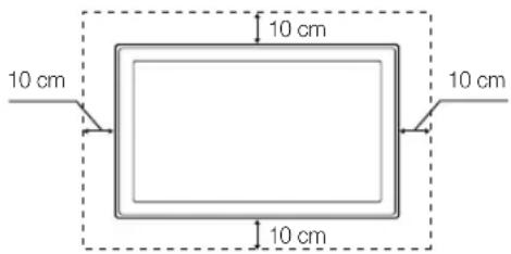 SAMSUNG LE40C750R2Z - Installation with a stand. Installation with a wall-mount. - 2