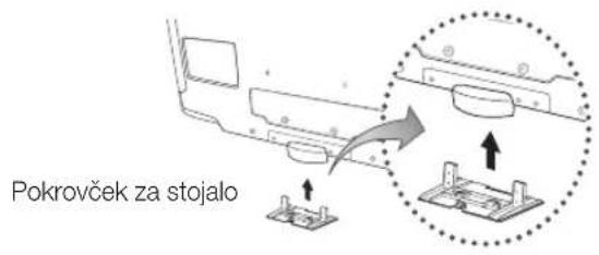 SAMSUNG LE40C750R2Z - NamestitevPokrovcka v odprtino za stojalo - 1