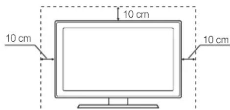 SAMSUNG LE40C750R2Z - Instalacao com uma base. Instalacao com um suporte de montagem na parede. - 1