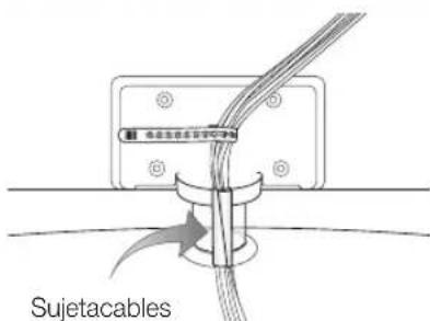 SAMSUNG LE40C750R2Z - Montaje de los cables - 1