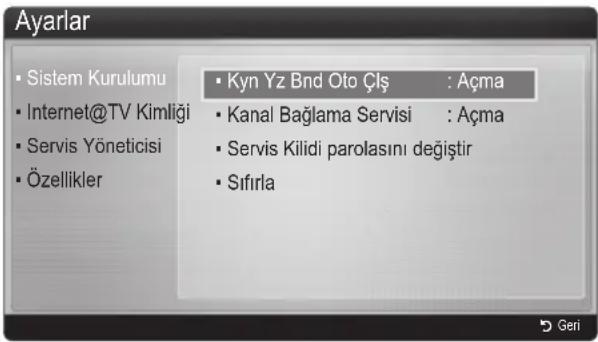 SAMSUNG LE40C750R2Z - Ayarlar - 1