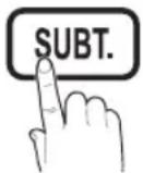 SAMSUNG LE40C750R2Z - Subtitle - 1