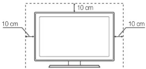 SAMSUNG LE40C750R2Z - Installation with a stand. Installation with a wall-mount. - 1