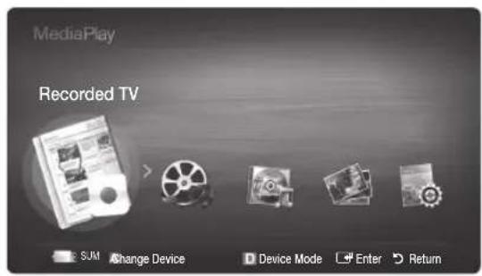 SAMSUNG LE40C750R2Z - Media Play - 2