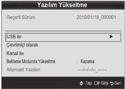 SAMSUNG LE40C750R2Z - Yazilim Yükseltme - 1