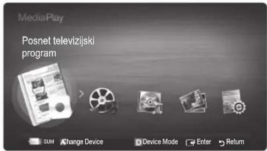 SAMSUNG LE40C750R2Z - Media Play - 2