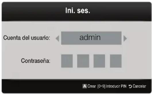SAMSUNG LE40C750R2Z - Registrar de la cuenta - 1
