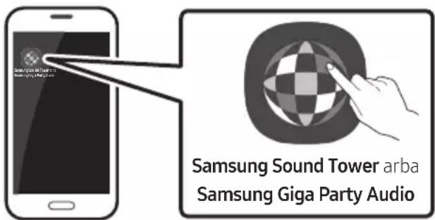 SAMSUNG MXT40 - "Samsung Sound Tower (Giga Party Audio)" programèlès paleidimas - 1