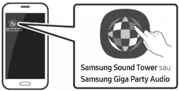 SAMSUNG MXT40 - Lansarea aplicatiei Samsung Sound Tower (Giga Party Audio) - 1