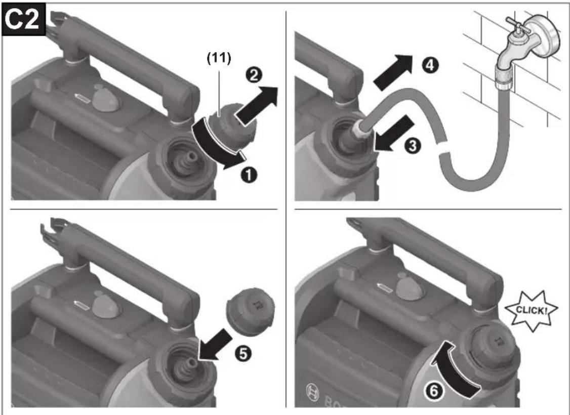 BOSCH Fontus 18V - The image contains no text. The horizontal lines are stylistic or background elements and must be ignored according to the rules. - 2