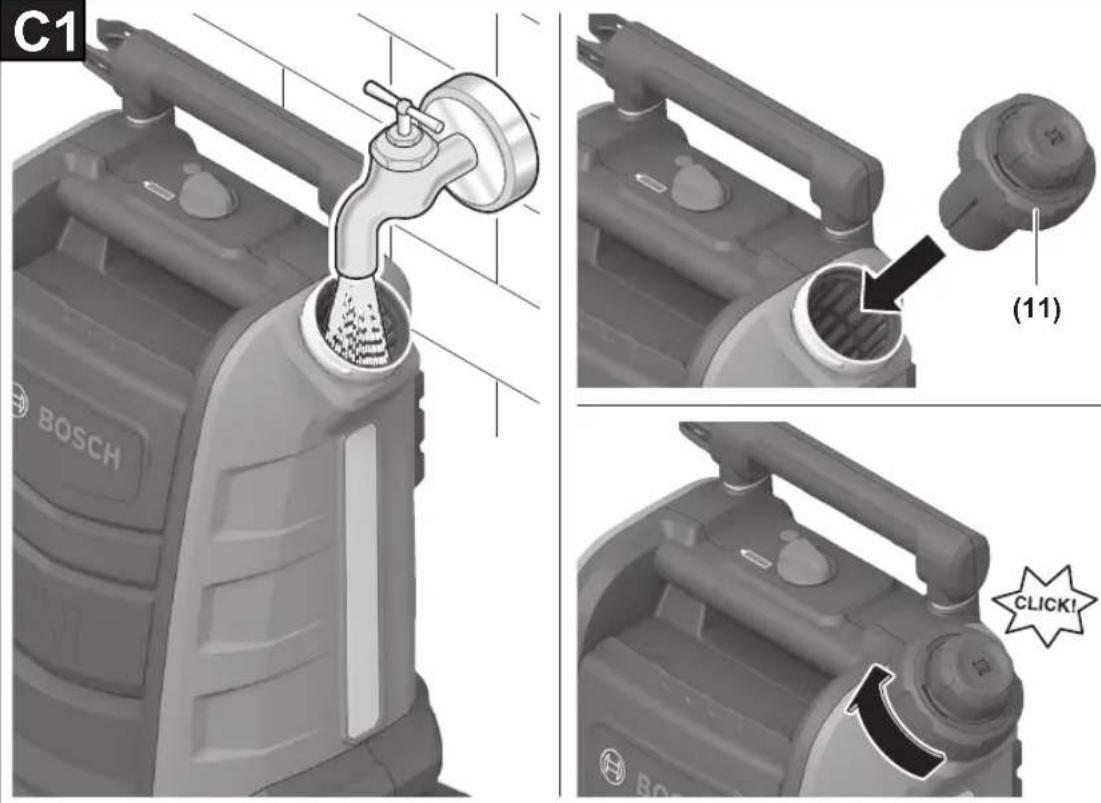 BOSCH Fontus 18V - The image contains no text. The horizontal lines are stylistic or background elements and must be ignored according to the rules. - 1