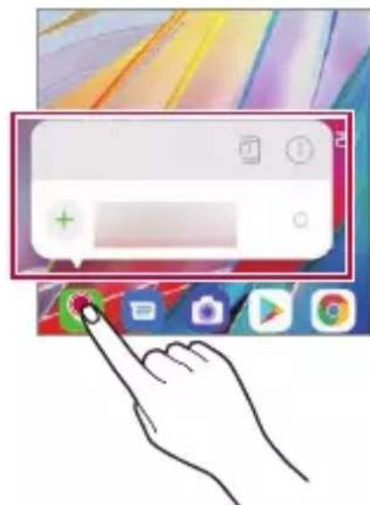 LG Wing - App snelkoppelingen - 1