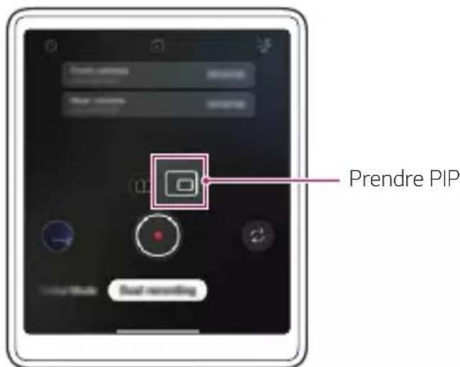 LG Wing - Prise PIP (incrustation dans l'image) - 1