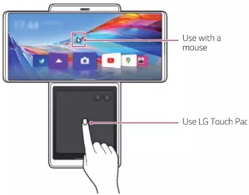 LG Wing - LG Touch Pad - 2