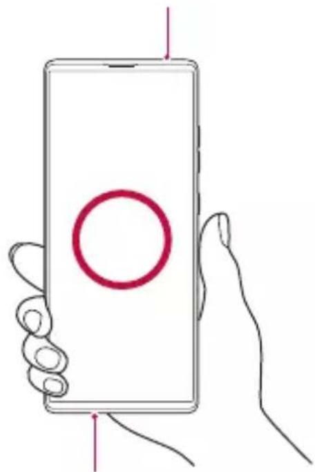 LG Wing - Do NOT attempt to remove the back cover by yourself. - 2