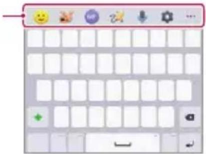 LG Wing - Using the Smart toolbar - 1