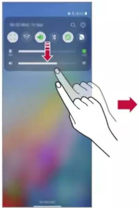 LG Wing - Panneau de notifications - 1