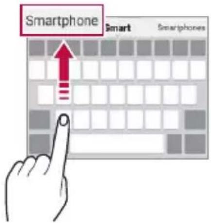 LG Wing - Suggestion de mots - 1