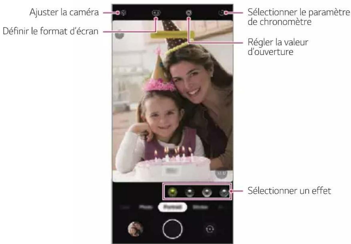 LG Wing - Prise de portraits - 1