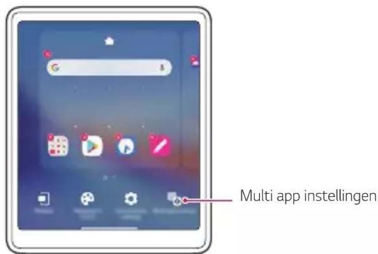 LG Wing - Multi App gebruiken - 1