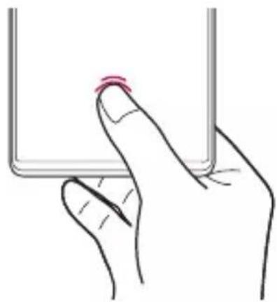 LG Wing - Registering fingerprints - 3
