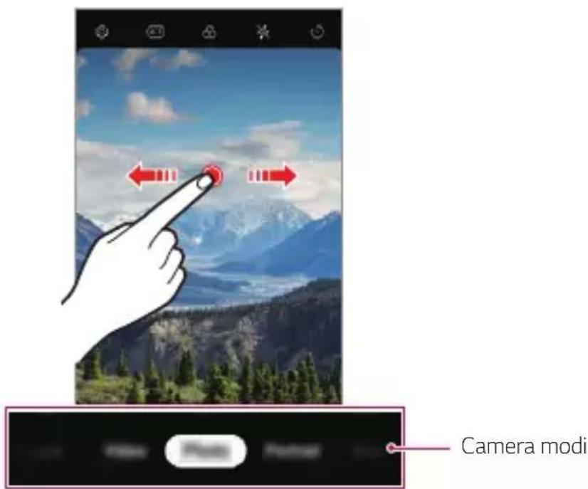 LG Wing - Selectie modus - 1