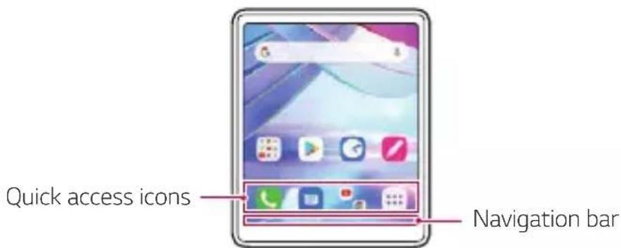 LG Wing - Second screen - 1